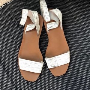 Madewell ankle wrap sandals